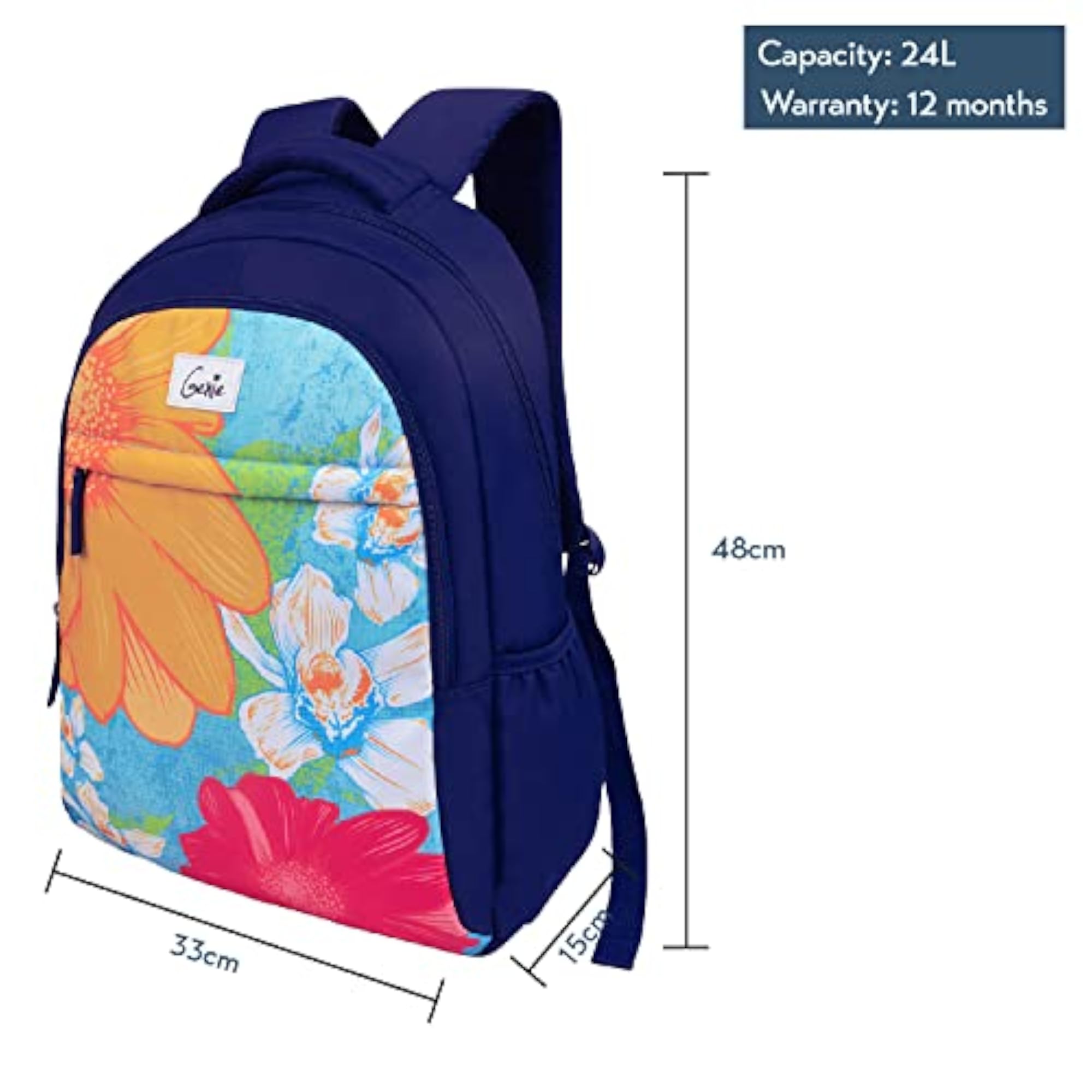 Daffodil Laptop Backpack for Women & Girls (19 Inches)